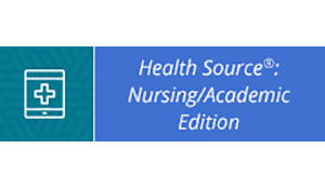 Health Source Nursing/Academic database graphic
