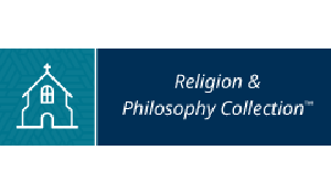 Religion and Philosophy Collection database graphic